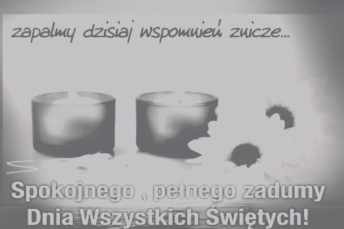 Zapalmy dzisiaj wspomnień znicze
